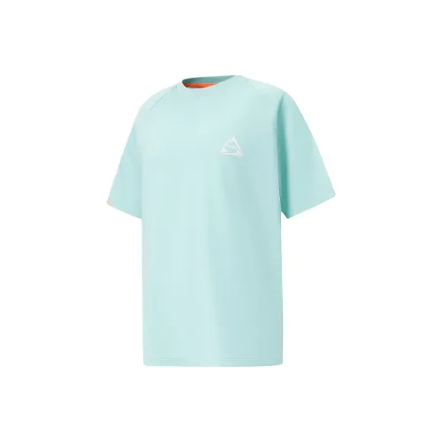 LINING YOUNG Комплексная физическая подготовка T-рубашка Azure Подростки