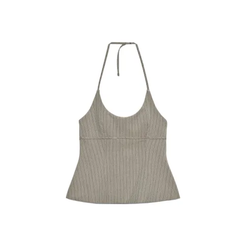 ZARA Темно-серый Женский Топ