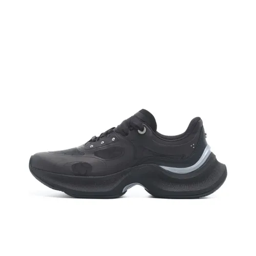 LI NING 1990 Classic Collection Амортизация Износостойкий Низкий Топ Casual Женский Черный