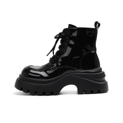 EEueeczs Короткий Мартин Ботинок Женские