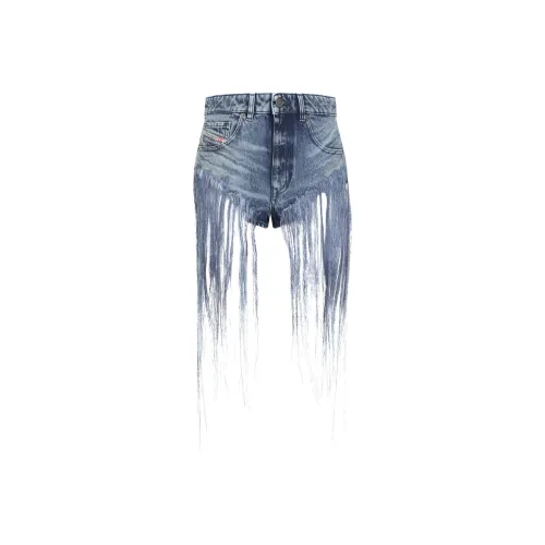 DIESEL Джинсовые шорты Женские Blue