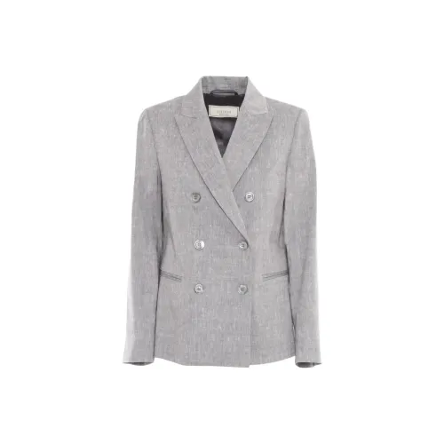 PESERICO Серый Женские Деловые Костюмы