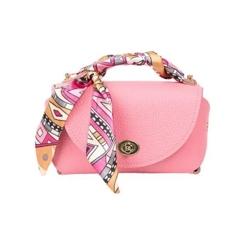 THCN Натуральная кожа текстура галька кожа через плечо одно плечо сумка среднего размера женская розовая