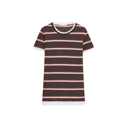 ZARA Chocolates Коричневый Женские T-рубашки