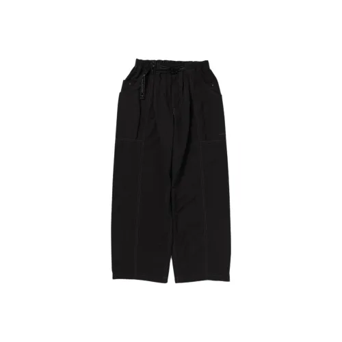 And wander Collaboration FW25 Crinkled Nylon Cargo Pants Unisex Анд вандер Коллаборация FW25 Crinkled Nylon Карго Брюки Унисекс