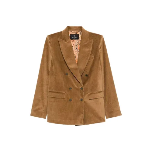 ETRO Коричневый Женские Деловые Костюмы