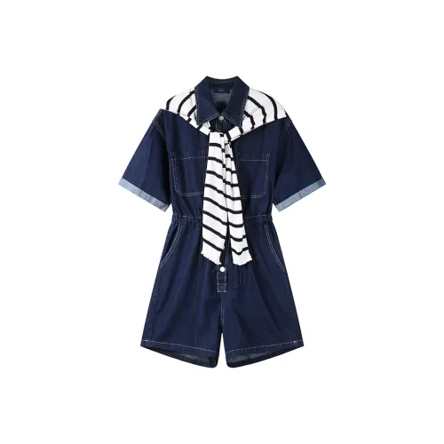 QTUR Цвет 01 Темный цвет Женские Комбинезоны