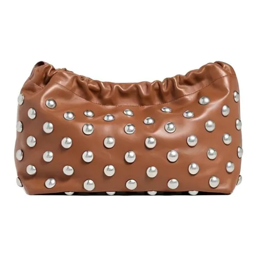 A.L.C. Овчина Клатч Женские Коньячный бренди