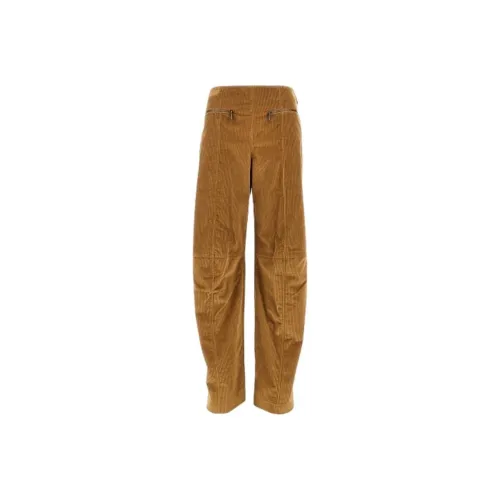 ETRO Коричневые Женские Повседневные Штаны