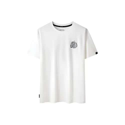 OUTDOOR PRODUCTS T-Shirt Мужской Классический Белый