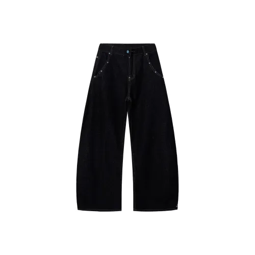 51XXHA Черные Унисекс Джинсы