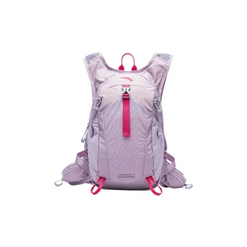 ANTA Двойной Рюкзак на плечо ткань темно-серый фиолетовый унисекс