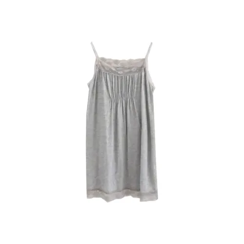 LOWEAR Мягкий Складной Кружевной Топ с Бретелями Женские