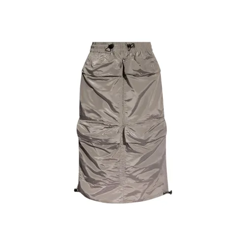 DIESEL Повседневный Длинный Юбка Женская Серый