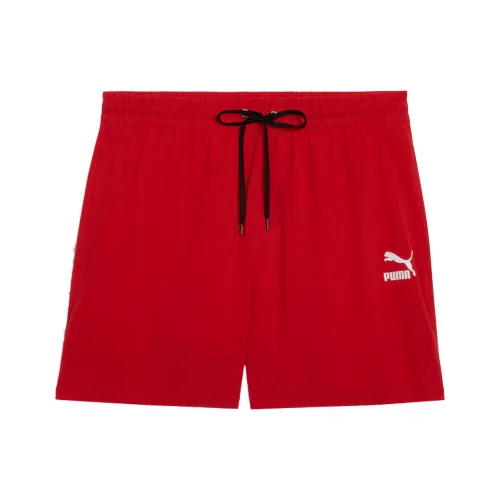 PUMA Red Men's Swimwear PUMA Красный Мужской Плавательный костюм