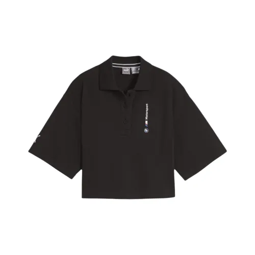 PUMA BMW M Motorsport Женские Поло Женские Черный