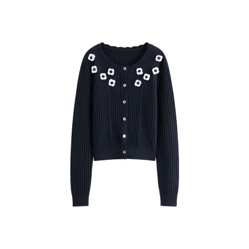 FANSILANEN Темно-синий Синий Женский Трикотаж