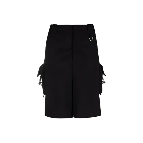 PRADA FW21 Карго Шорты Женские Черные