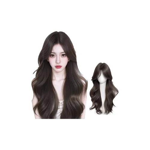 MUNINGFEI Восемь персонажей Liuhai Большая волна Женская парик Высокотемпературная пряжа