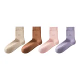 Светлый Пшеница + Теплый Коричневый + Белый Персик Розовый + Сиреневый Туман