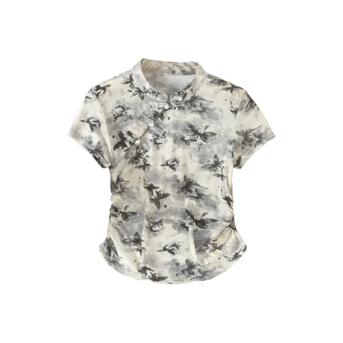 TOUCH T Рубашка Женская Бабочка