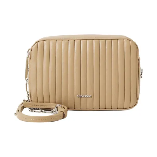 CALVIN KLEIN Полиуретан Camera Сумка Сумка через плечо Мини Женская Светло-Коричневая