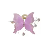 Заколка для волос фиолетового цвета