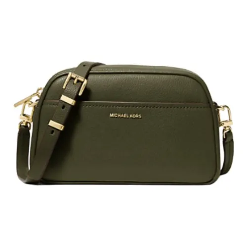 MICHAEL KORS Jet Set Кожа Camera Сумка Сумка через плечо Маленькая Женская Зеленая