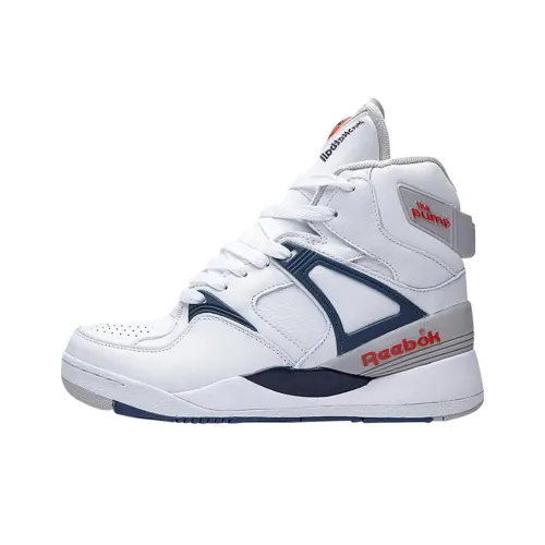 Reebok совместный бренд The Pump Винтажные баскетбольные кроссовки Унисекс Белый Синий