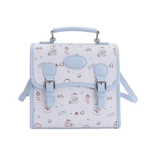 G.DUCKKIDS ПУ (полиуретан) Рюкзак Стандартный Синий Черный Фиолетовый