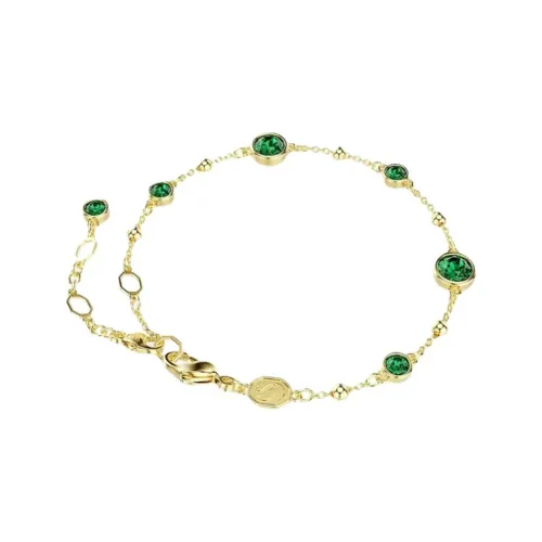Кристалл Swarovski Браслеты Унисекс Зеленый