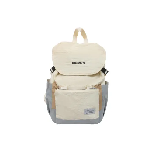 Parker Bear Нейлон Рюкзак Стандартный Унисекс Серый Оранжевый Синий