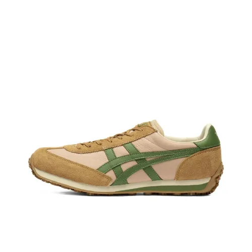 Onitsuka Tiger Edr 78 Устойчивый к истиранию Низкий Топ Casual Унисекс Коричневый Зеленый