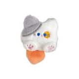 Три цветка, котенок