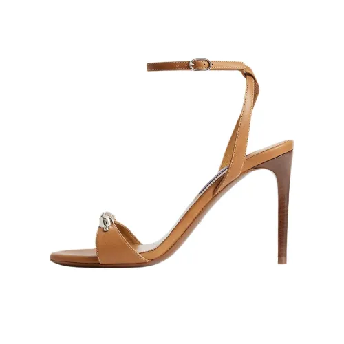 Ralph Lauren Collection One Ремешок Сандалии 9,5 см Женские Умбра