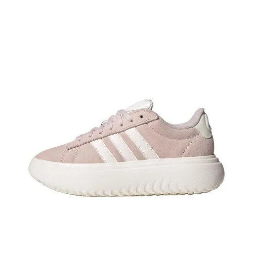 Adidas GRAND COURT PLATFORM Low Топ Кроссовки для тенниса Женские Розовый