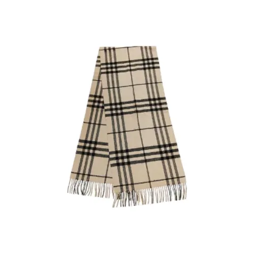Burberry Шерсть Вязаные Шарфы Унисекс CAMEL