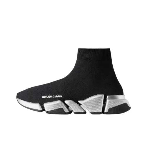 Balenciaga Speed 2,0 High Топ Casual Женский Черный
