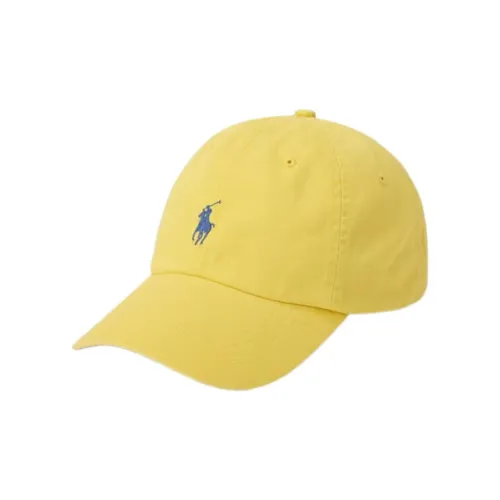 Polo Ralph Lauren Хлопковые кепки унисекс желтые
