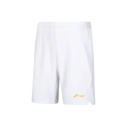 LINING Стандартный Белый Мужские Повседневные Шорты