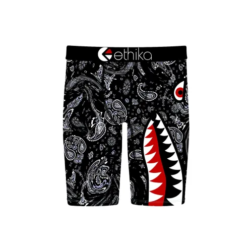 ETHIKA Пейсли Black Shark Мужские боксер-шорты