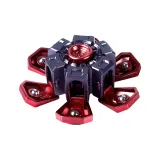 Взрывной кончик пальца Волчки [Серый красный]