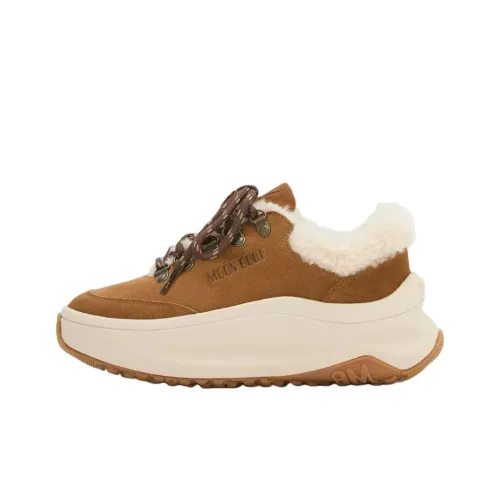 MOON BOOT Moon247 Low Топ Повседневная обувь Женская Коричневая