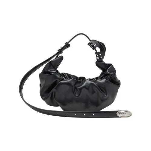 DIESEL Полиуретан Плечо Сумка Маленькая Женская Черная