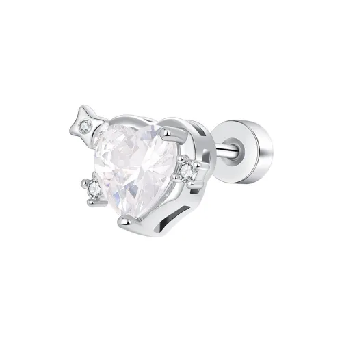 HMZ Copper Alloy Stud Earrings Women's HMZ Серьги-гвоздики из медного сплава женские