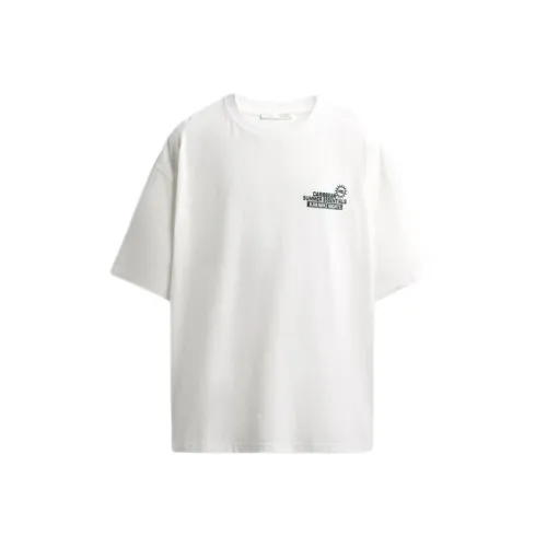 ZARA Белая Мужская T-рубашка