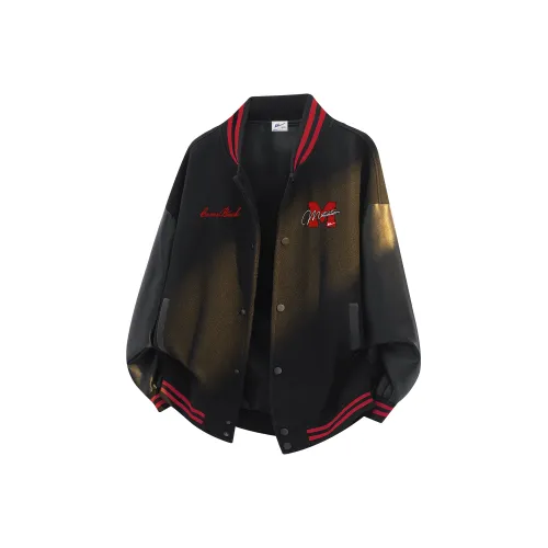 Warrior Ride the Wind and Waves series Бейсбольная куртка Унисекс