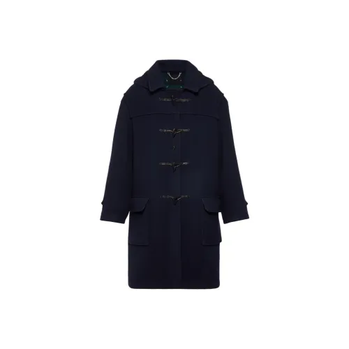 Maison Margiela Мужское пальто морского синего цвета