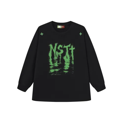 NSTNEW START Пара Длинный рукав Т-рубашка Унисекс