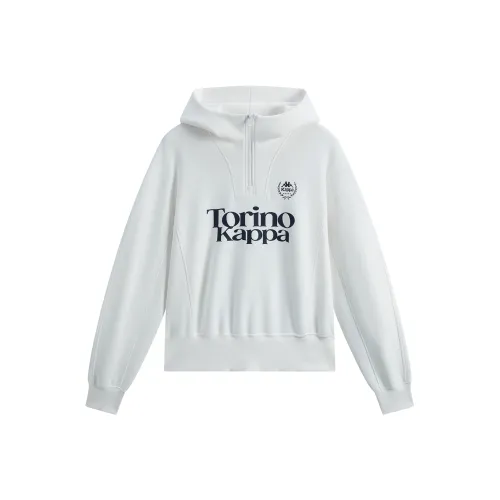 KAPPA 1916 Series Толстовка Женская Корейская Белая